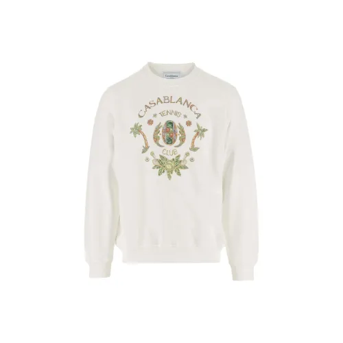 CASABLANCA Sweatshirts Men White