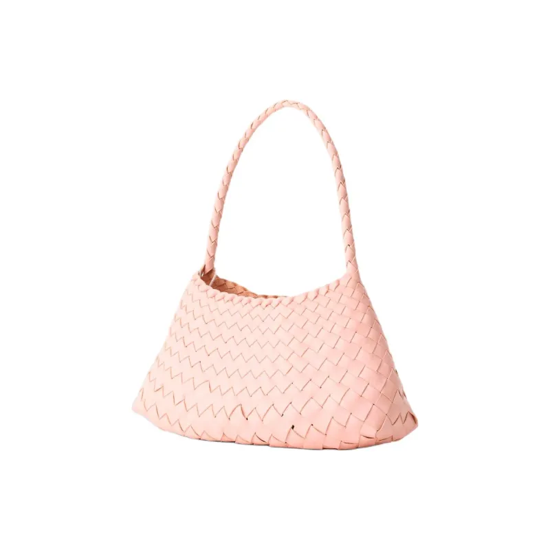 Dragon Diffusion Buffalo Leather Handbag Women's Pink-1
