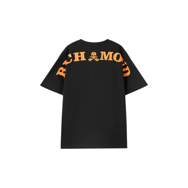 JOHN RICHMOND Drop Shoulder Sleeve T Shirt Men's Black-1