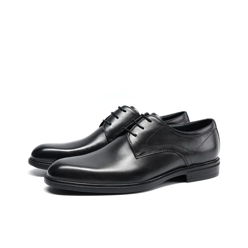Satchi Dress Shoes Men Low Top Black-2