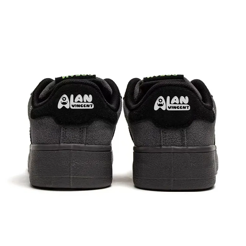 Alan Vincent Shock Absorbers Low Top Skateboard Shoes Women's-11
