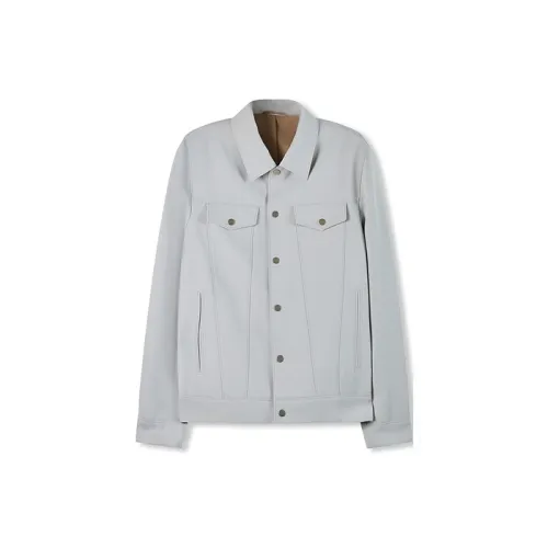 Cabbeen Jackets Men Off White 12