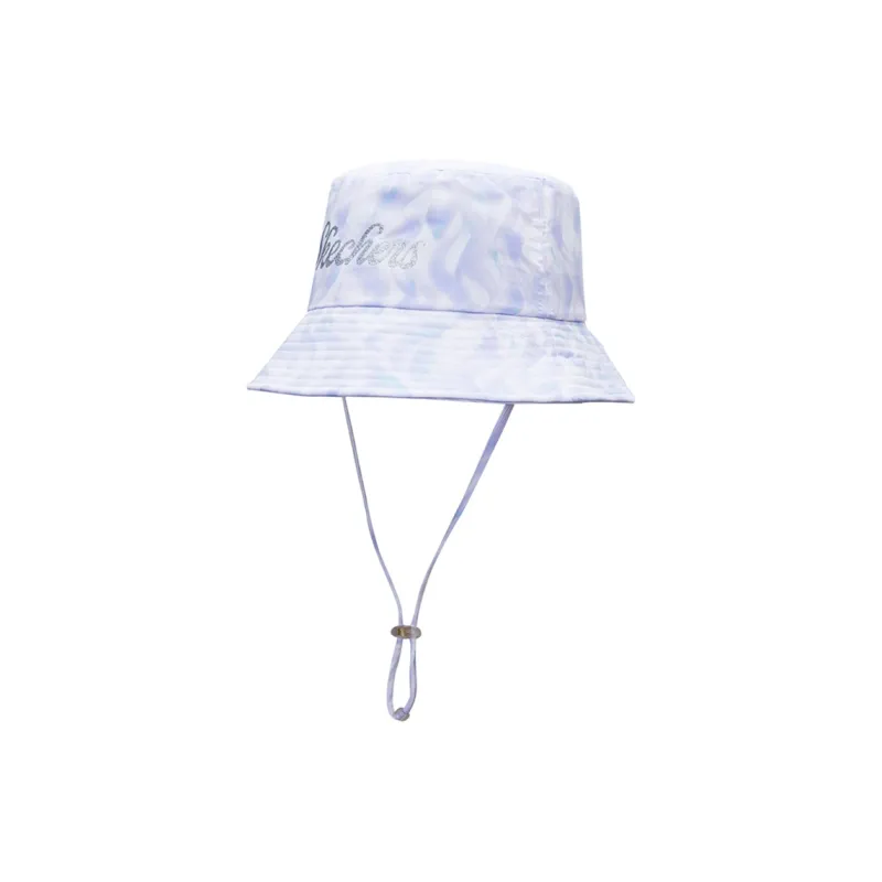 Skechers Kids Polyester Bucket Hats Kids' Light Purple Gradient Phantom All Over Print-1