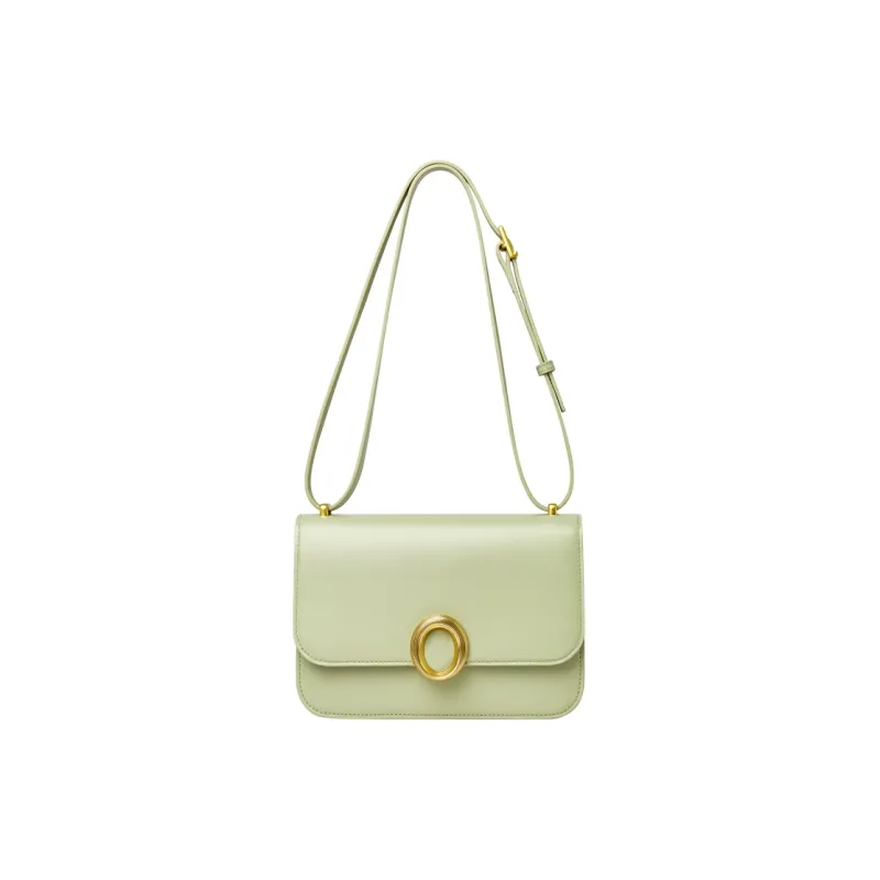 FIEDLE&SISSI Cow Leather Ouou Tofu Bag Shoulder Bag Regular Women's Classic Black-12