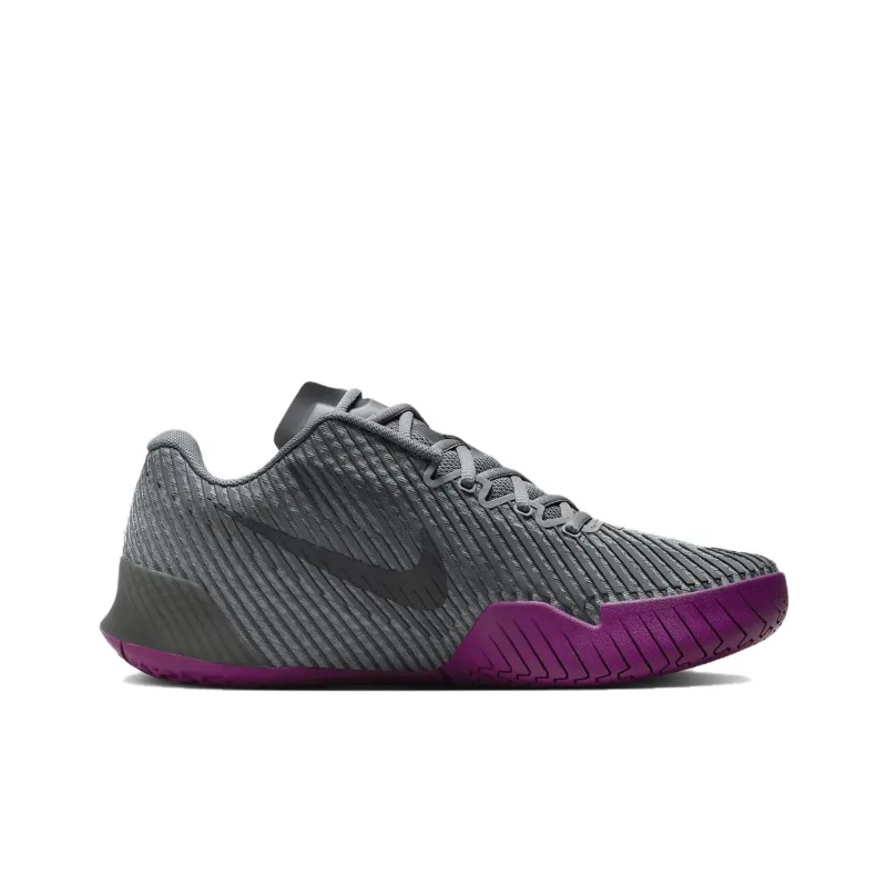 Nike Air Zoom Vapor 11 Anti Slip Wear Resistant Low Top Tennis Shoes Men's Gray Purple-1