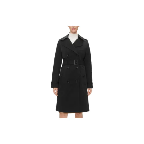 HUGO BOSS Trench Coats Women's Black