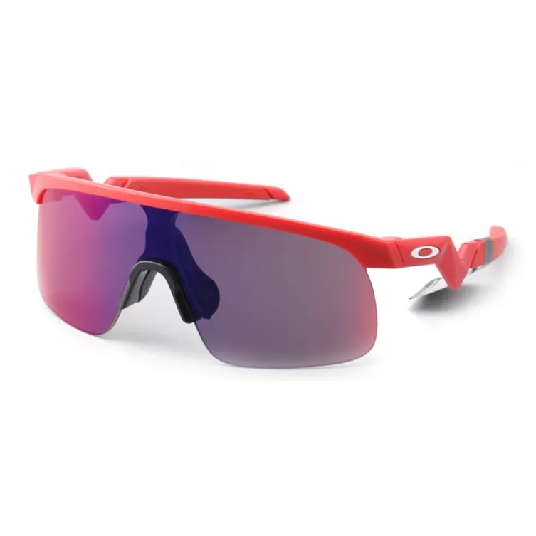 Oakley Injection Molding Irregular Shape Sunglasses Kids' Red-0