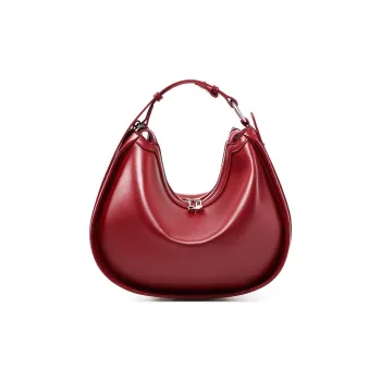 CARTELO Cow Leather Shoulder Bag Crossbody Bag Handbag Regular Women's Burgundy/Black/Brown