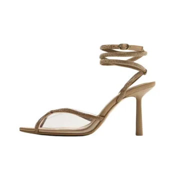 ZARA Roman Sandals 9cm Women's Orange