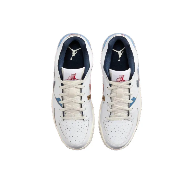 Air Jordan Stadium 90 'White College Blue Red'-2