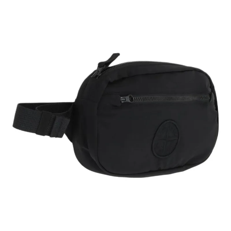 STONE ISLAND Nylon Fanny Pack Regular Men's Black-1