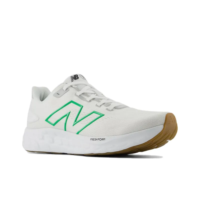 New Balance Fresh Foam 680v8 White Brighton Grey Kelly Green-2