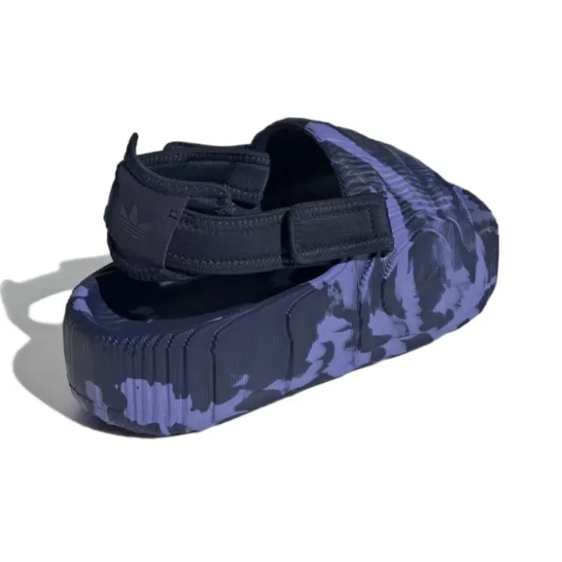 Adidas Adilette 22 Xlg Slides Dark Blue Semi Cobalt Blue Women's-3