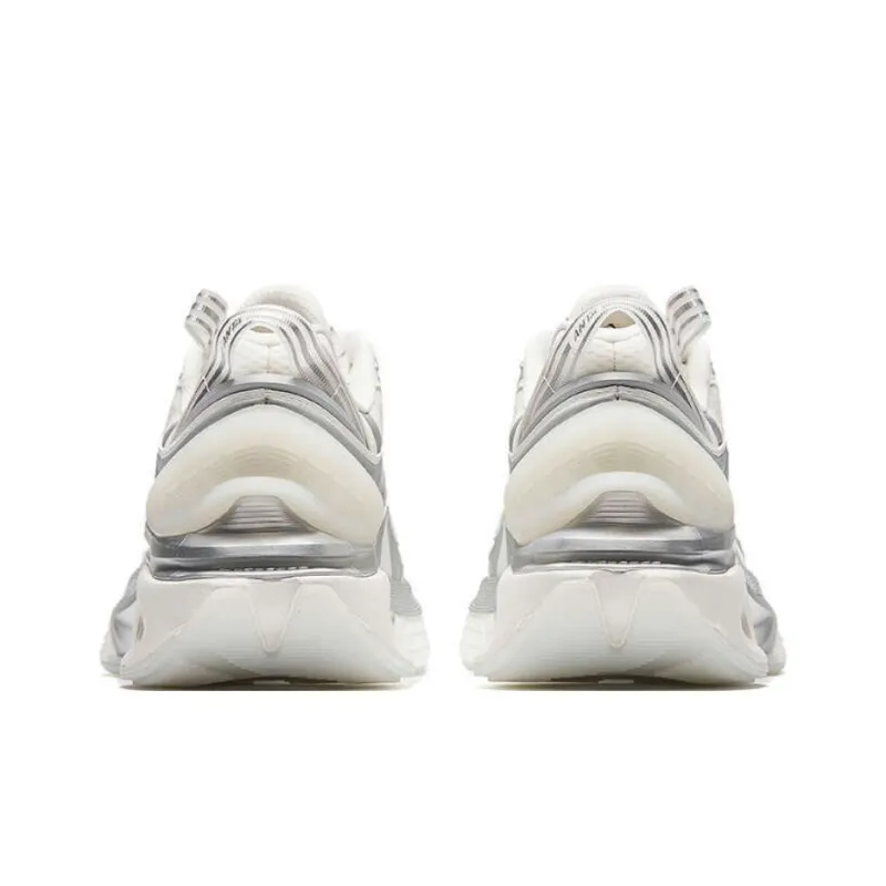 Anta Life Collection Abrasion Resistant Low Top Casual Shoes Men's Papyrus White-3