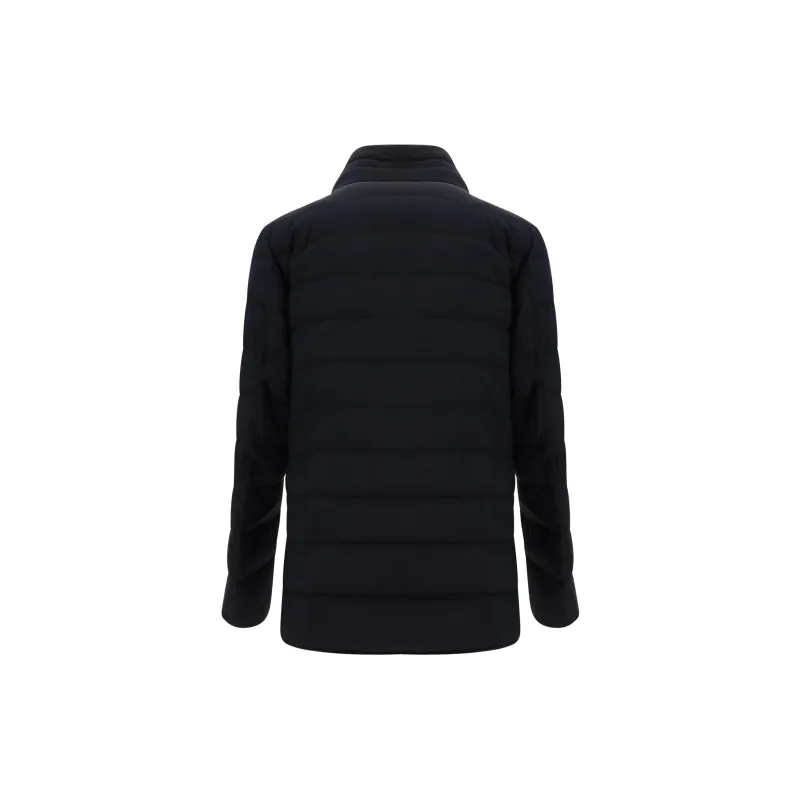 HERNO La Giacca High Neck Quilted Coat-1