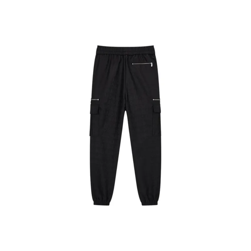 JOHN RICHMOND Knitted Sweatpants Men's Black-1