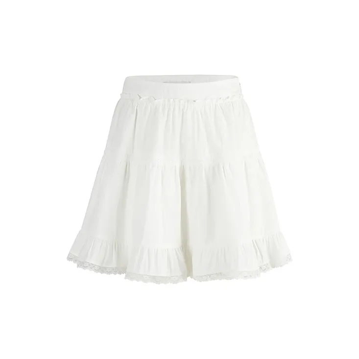 HERLIAN Casual Short Skirts Women's White-1