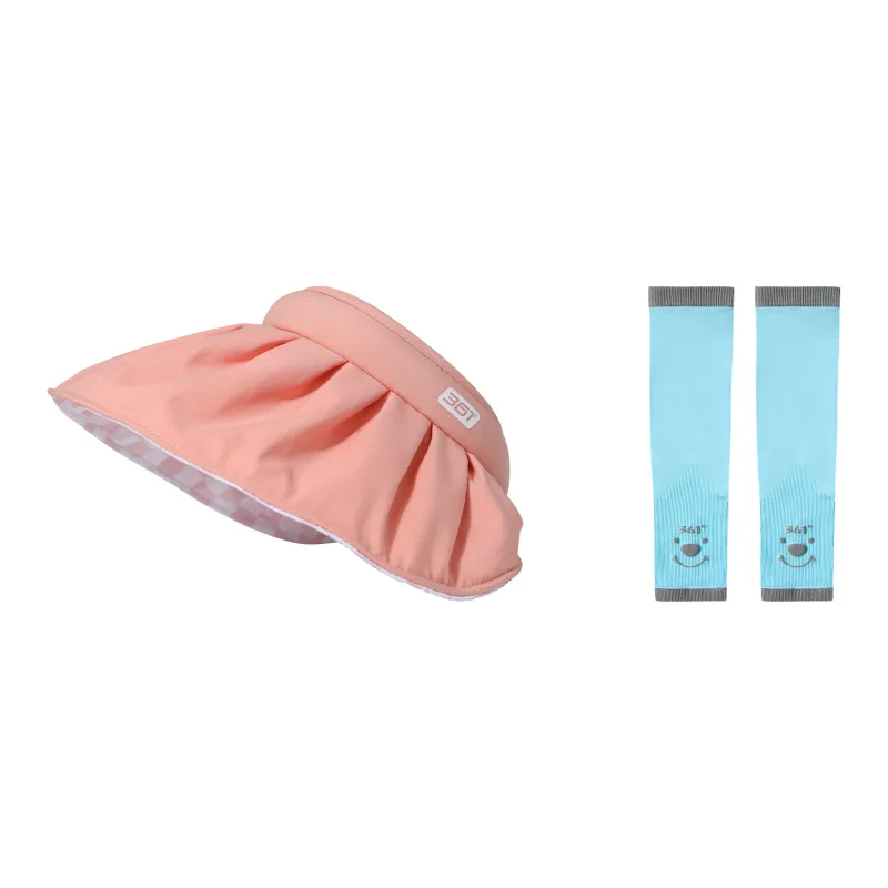 361° Polyester Sun Protection Hats Kids' Pink-3