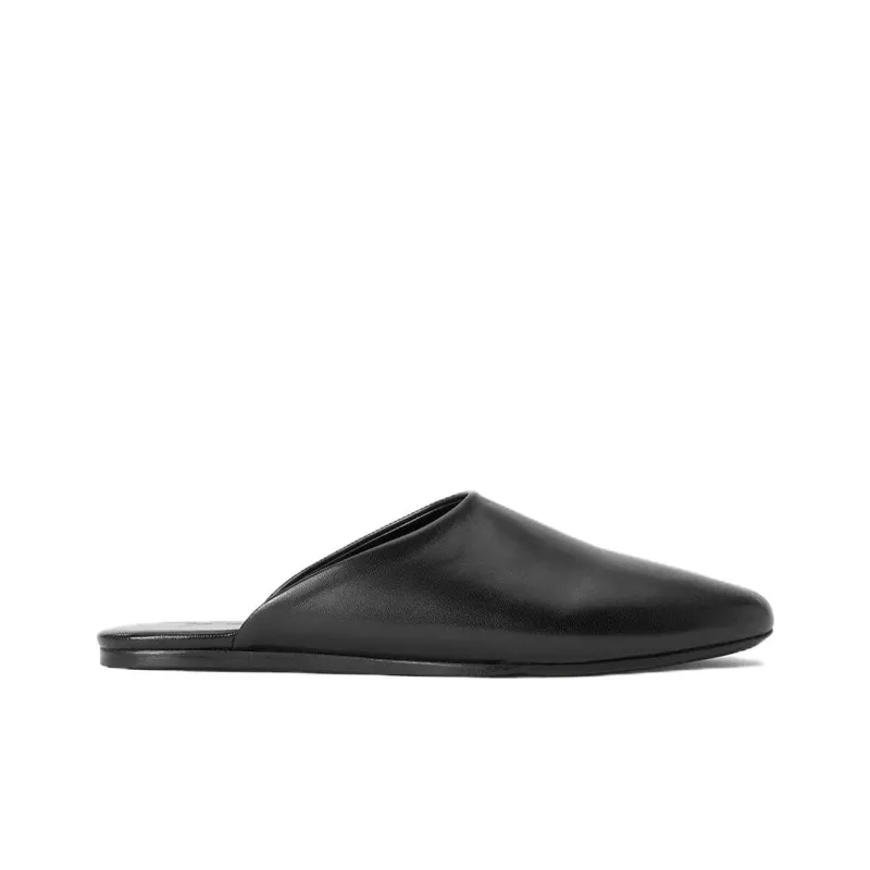 Staud Wrap-toe Slippers Women's Black-1