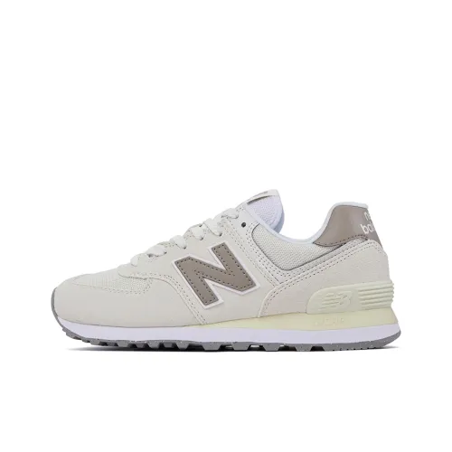 New Balance NB 574 Casual Shoes Unisex Low-Top Off White