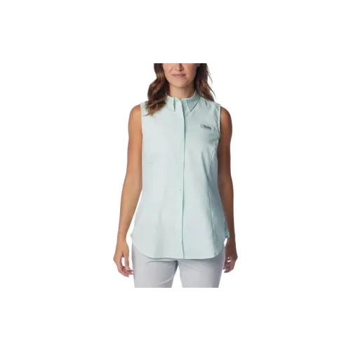 Columbia Shirts Women's Light Blue