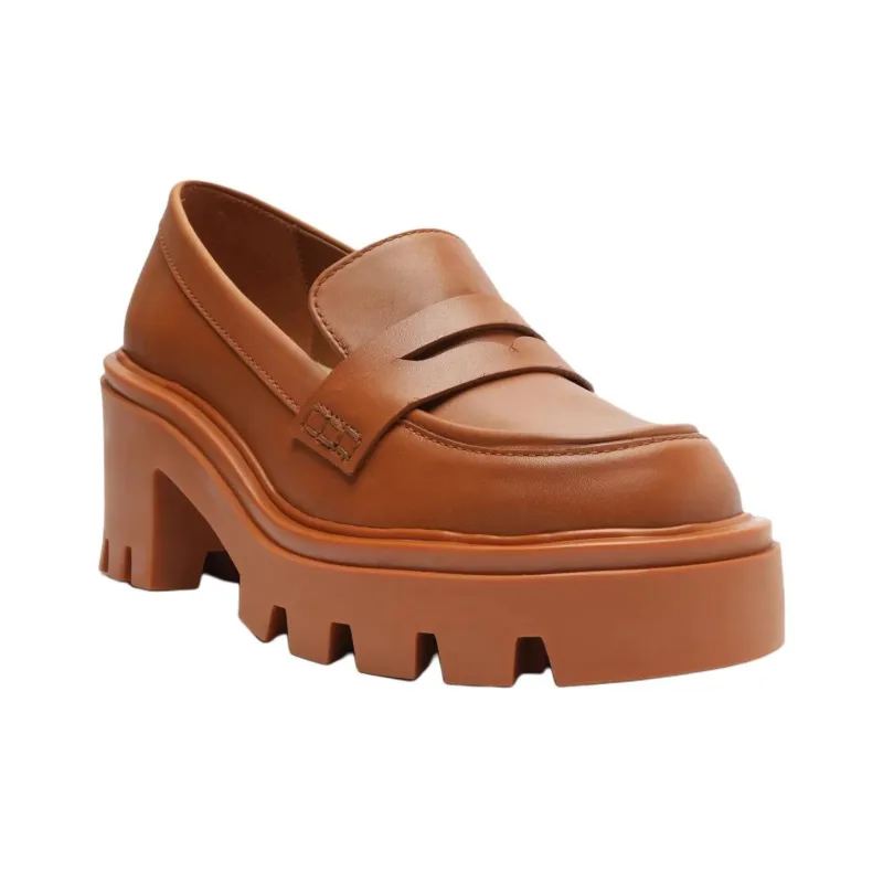 Schutz Viola Loafers 7.3cm Women's Orange-2