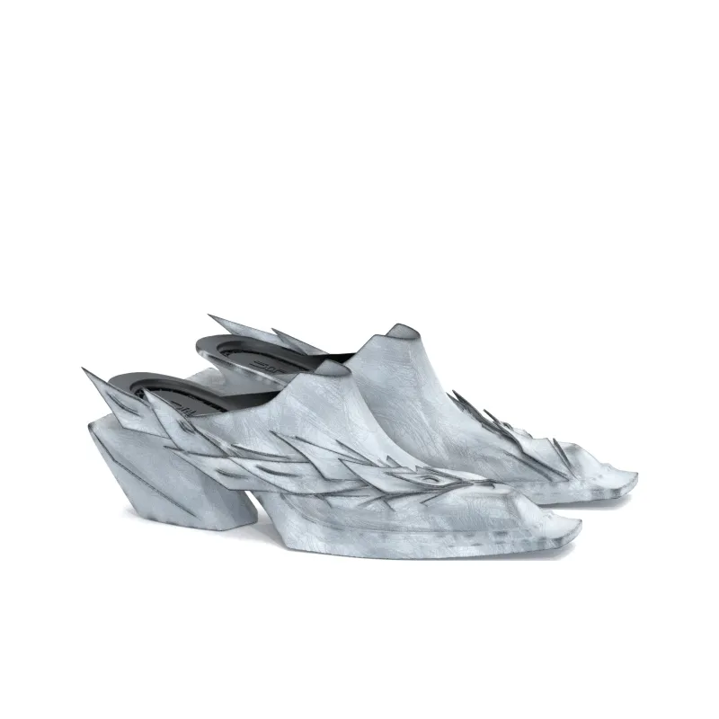 SCRY Draco Casual Shoes Unisex White Polished-2