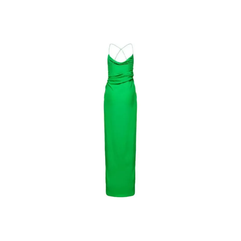GAUGE81 Shiroi Draped Silk Maxi Dress-1