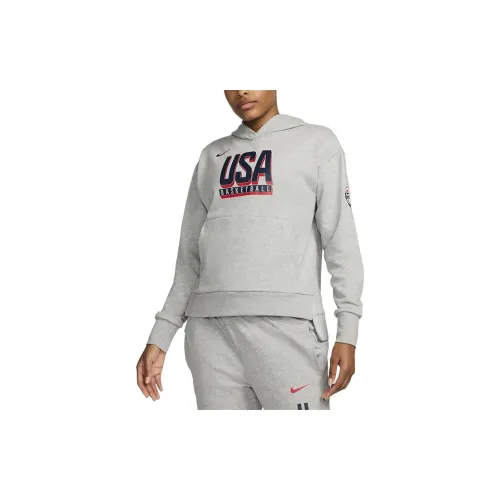 Nike USA Basketball Olympic Team Series Sweatshirts Women's Gray