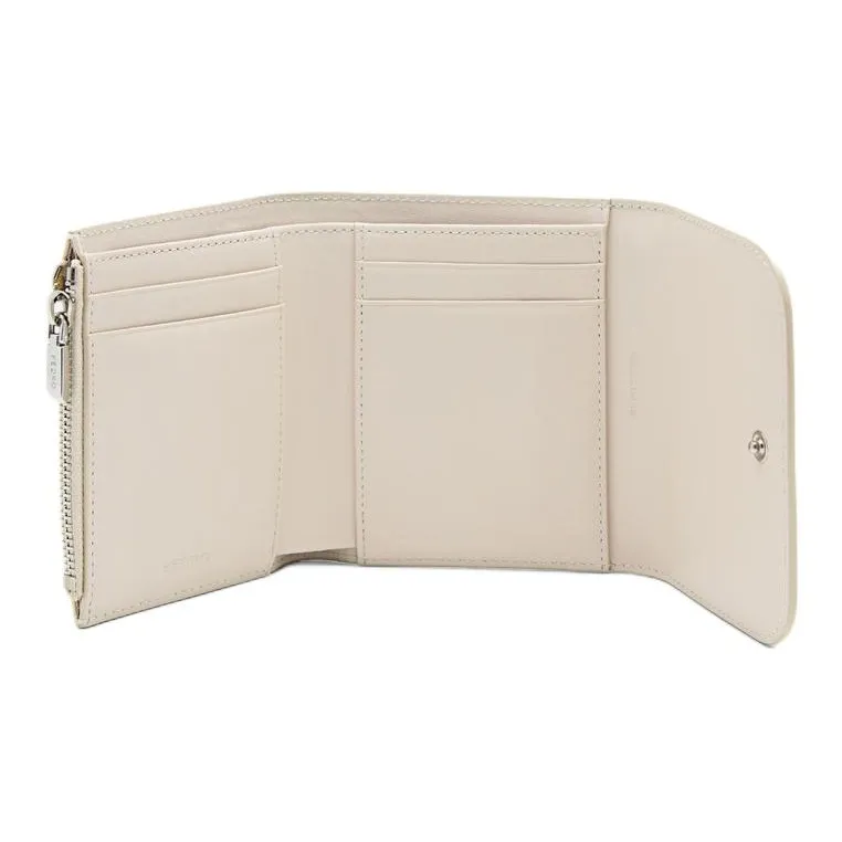 PEDRO Calfskin Wallet Women's Cream-3