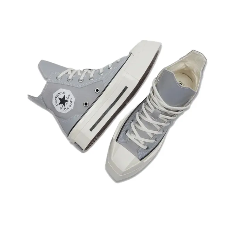 Chuck 70 Women's Converse De Luxe Squared High 'Grey Area'-3