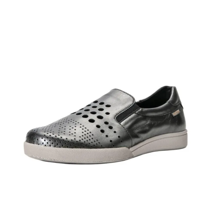 MEPHISTO Loafers Women's Dark Gray/Ecru-1