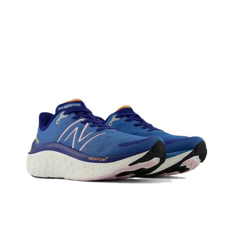 New Balance Fresh Foam X Kaiha Road Blue Agate Mid Century Pink Women's-3