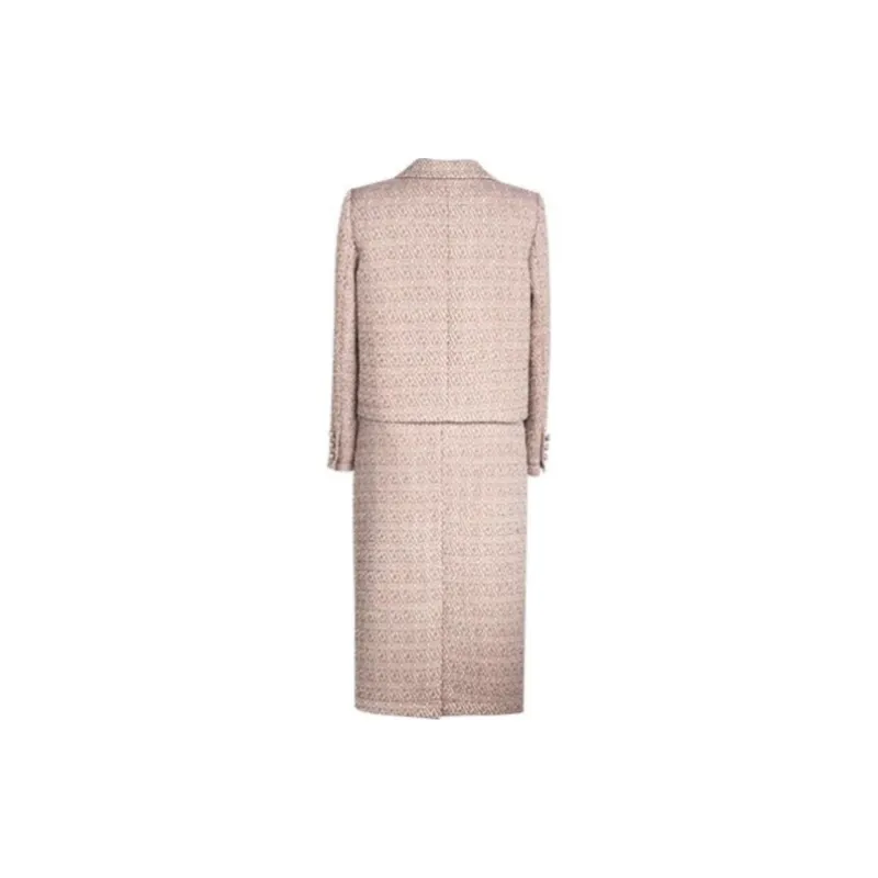 ROEYSHOUSE Skirt Set Women's Apricot Pink-3