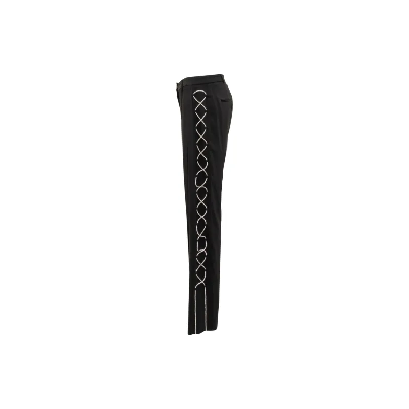 GIUSEPPE DI MORABITO Stretch Straight Leg Pants-2