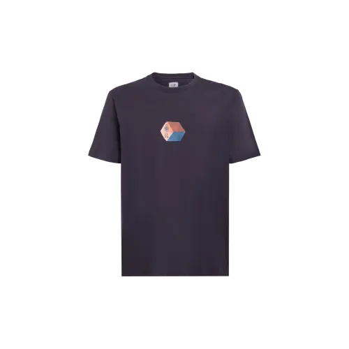 C.P.Company T-Shirts Men Marine Blue