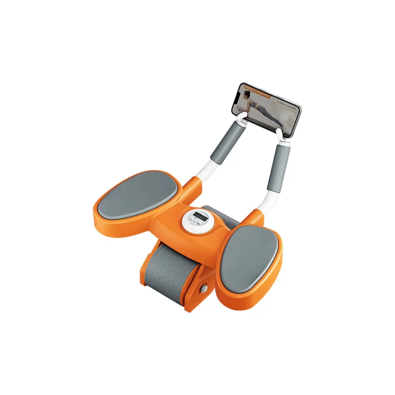 Pelplo Countable Abdominal Roller With Automatic Rebound For Crunches Extra Large Smart Display Unisex Multiple Colors-0