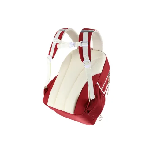 Disney Strawberry Bear Series Polyester Backpack Medium Size Women's Pink Green/Orange/Rose Red