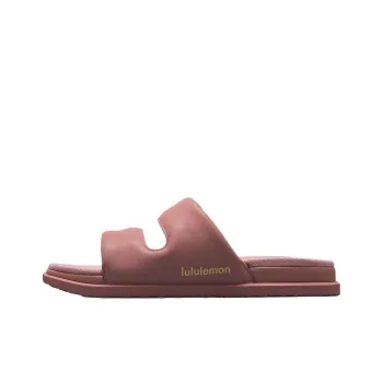 Lululemon Restfeel Slide Slip Resistant Abrasion Resistant Slide Slippers Women's Pink