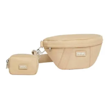 KENZO Logo Patch Zipped Belt Bag