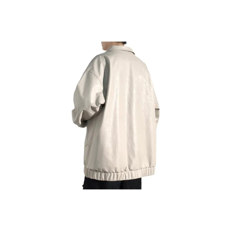 RAP PANDA Leather Jacket Unisex-1