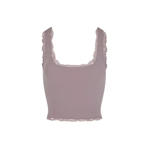 Skims Tank Tops Women's ZINC/Chrome Color