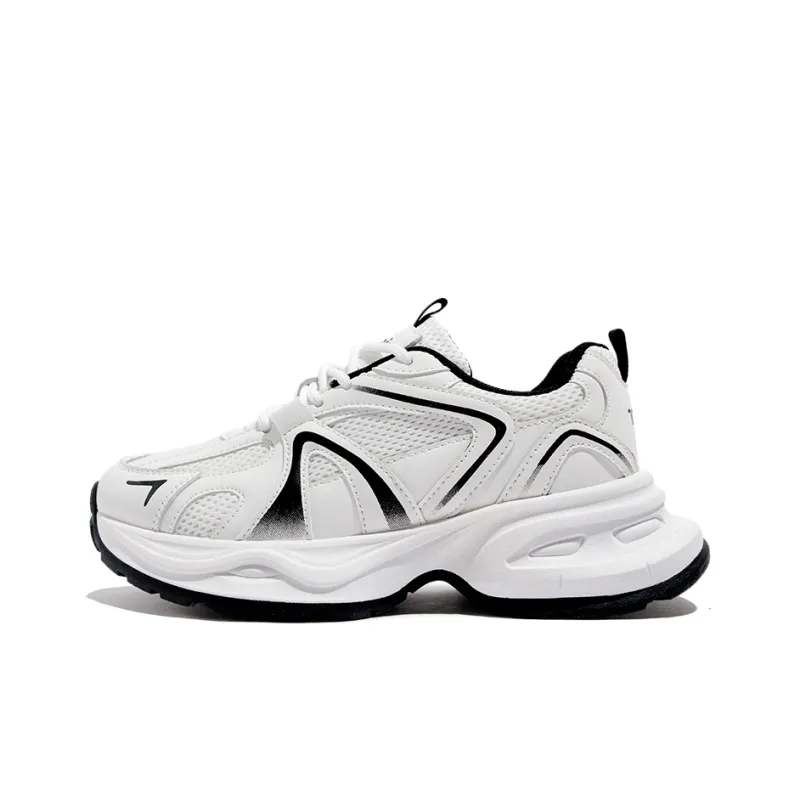 TUOPIN Height Increasing Abrasion Resistant Breathable Low Top Chunky Sneakers Unisex-10