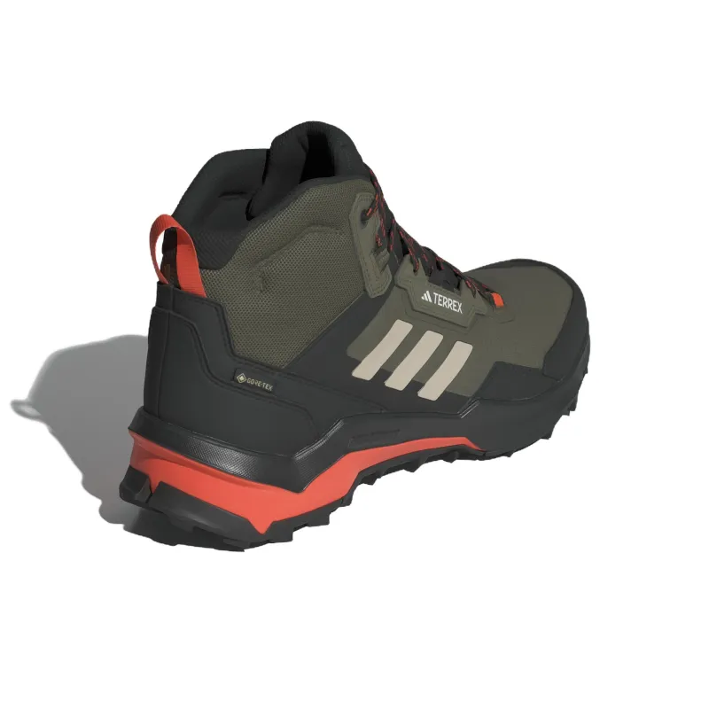 Adidas Terrex AX4 Gore Tex Olive Strata Wonder Beige Core Black-3