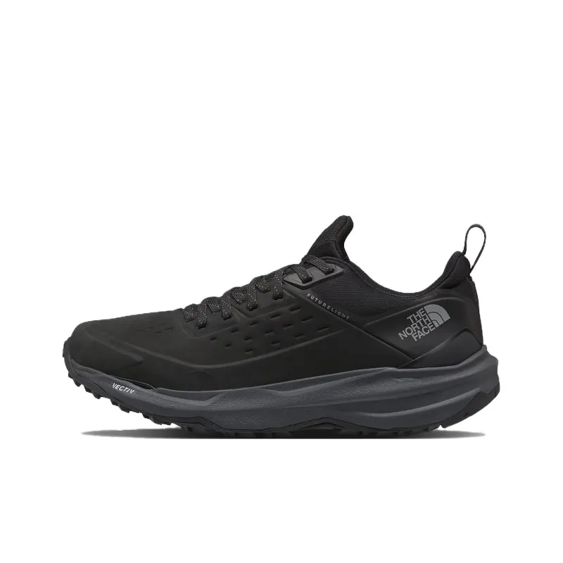 THE NORTH FACE Vectiv Exploris 2 Waterproof And Breathable Low Top Hiking Shoes Men's Black Gray Color-0