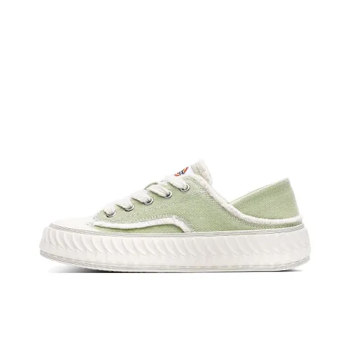 Dickies Canvas Shoes Women's Low-Top Avocado Green