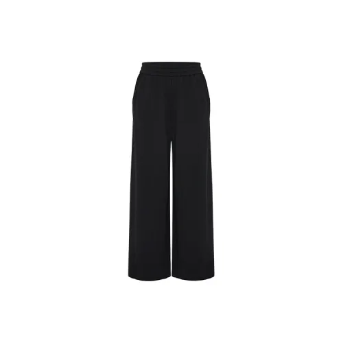 URBAN REVIVO Casual Pants Women's Jet Black