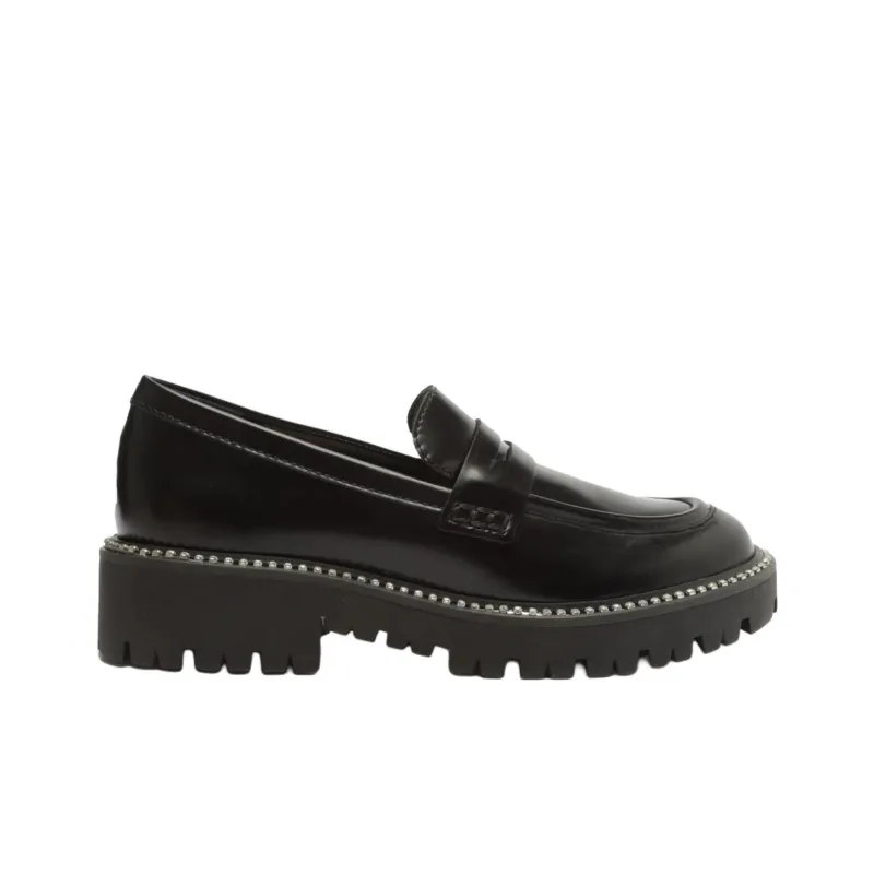 Schutz Christie Glam Loafers 3.6cm Women's Black-1