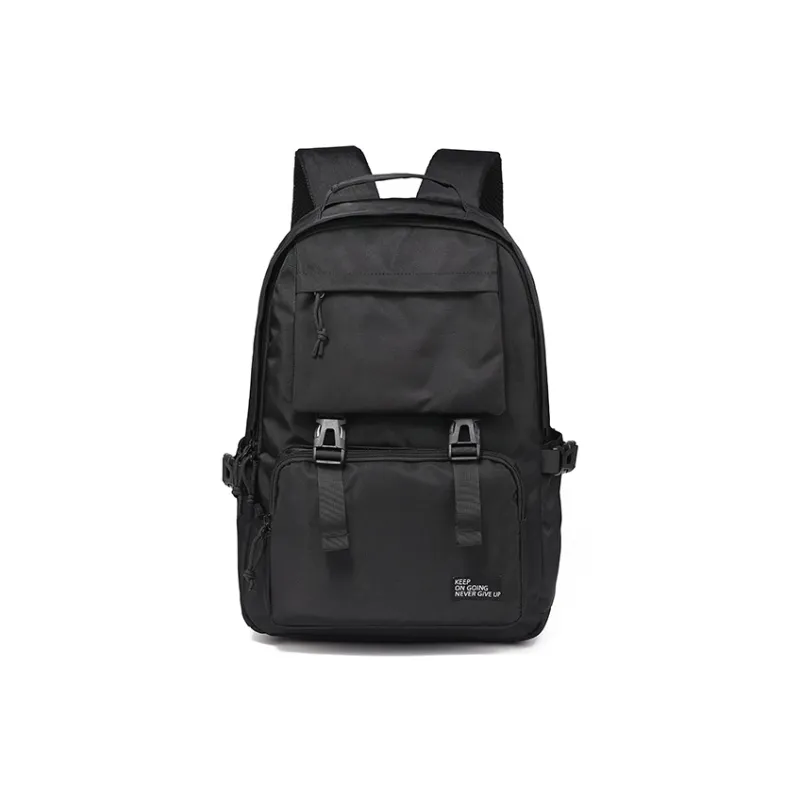 Yohji Kimura Oxford Backpack Regular Unisex Burgundy/Black/Light Khaki-6