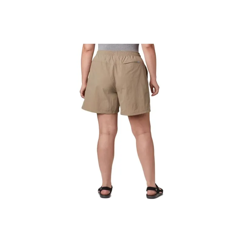 Columbia Women's Sandy River™ Shorts - Plus Size Casual Shorts Women's Khaki-1